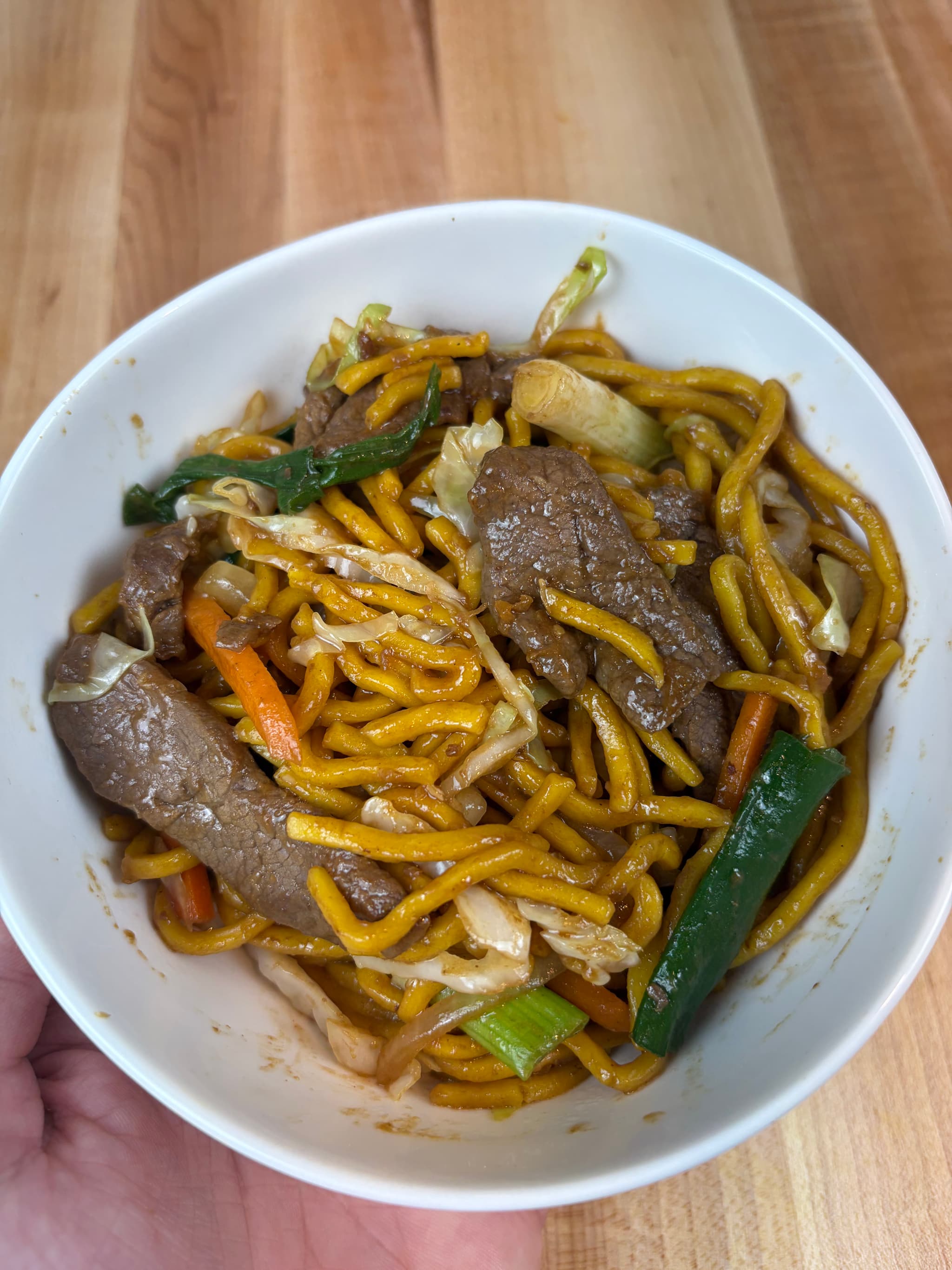 Venison Lo Mein