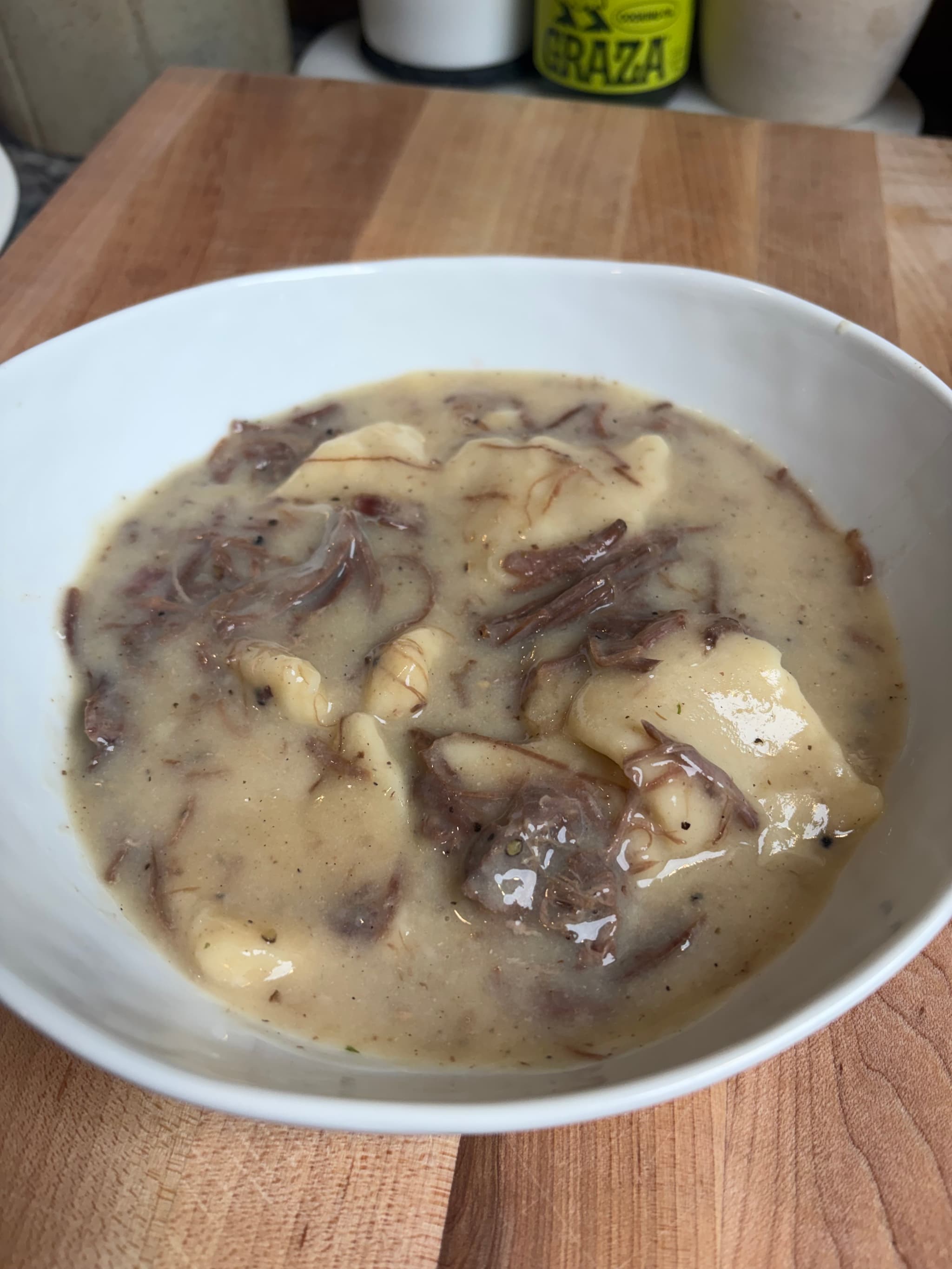 Wild Turkey and Dumplings