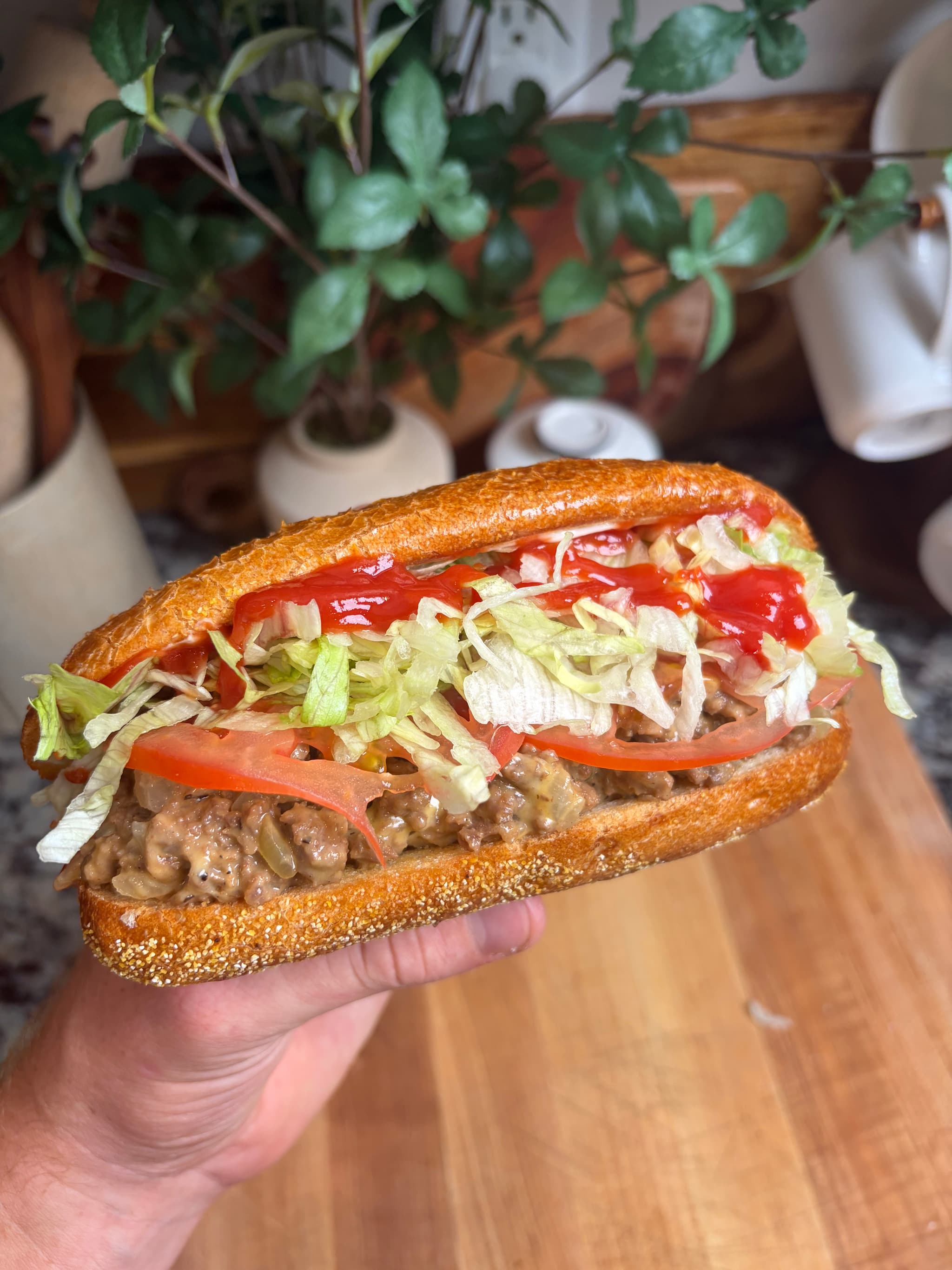 Venison Chopped Cheese