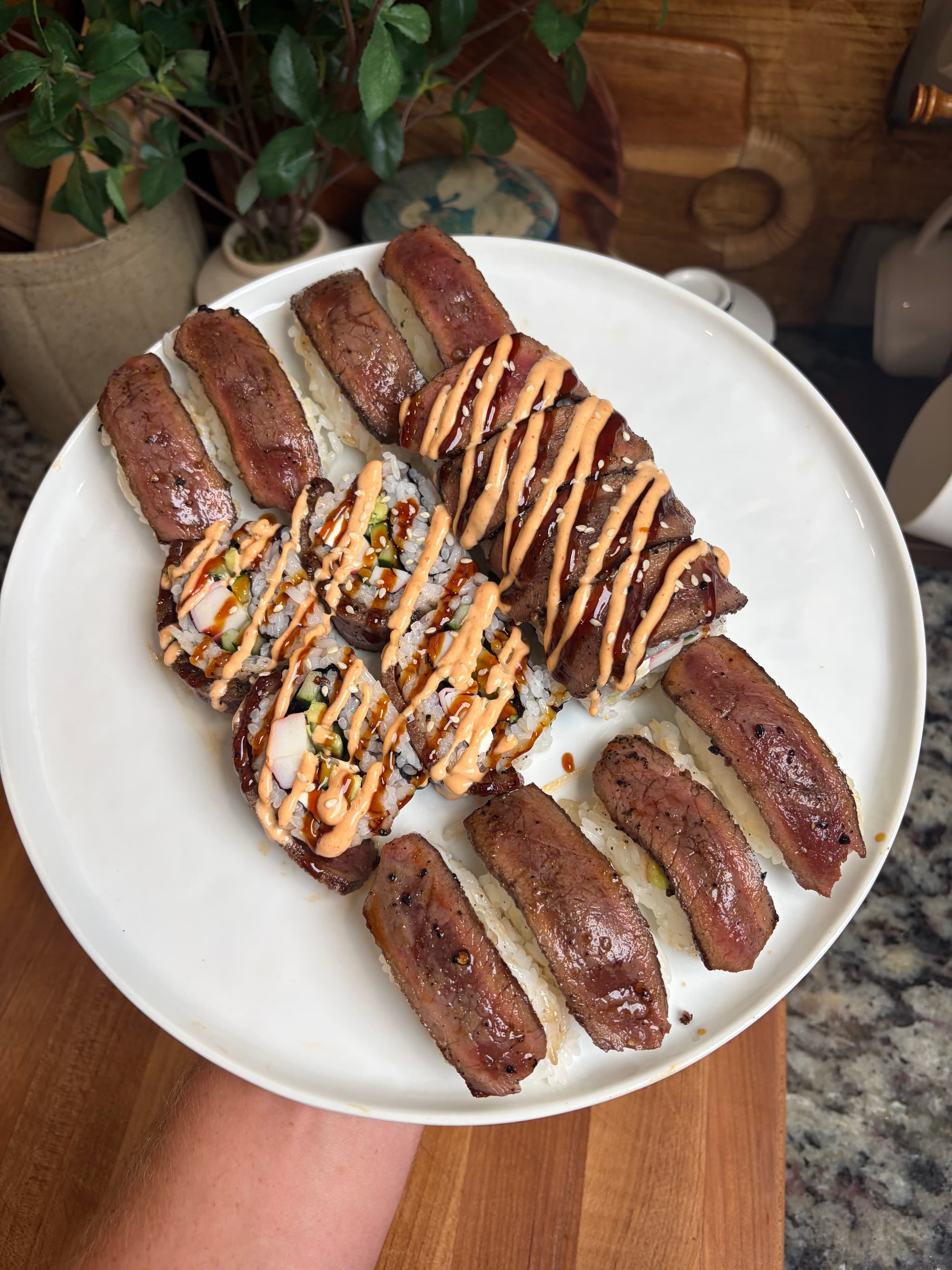 Venison Sushi