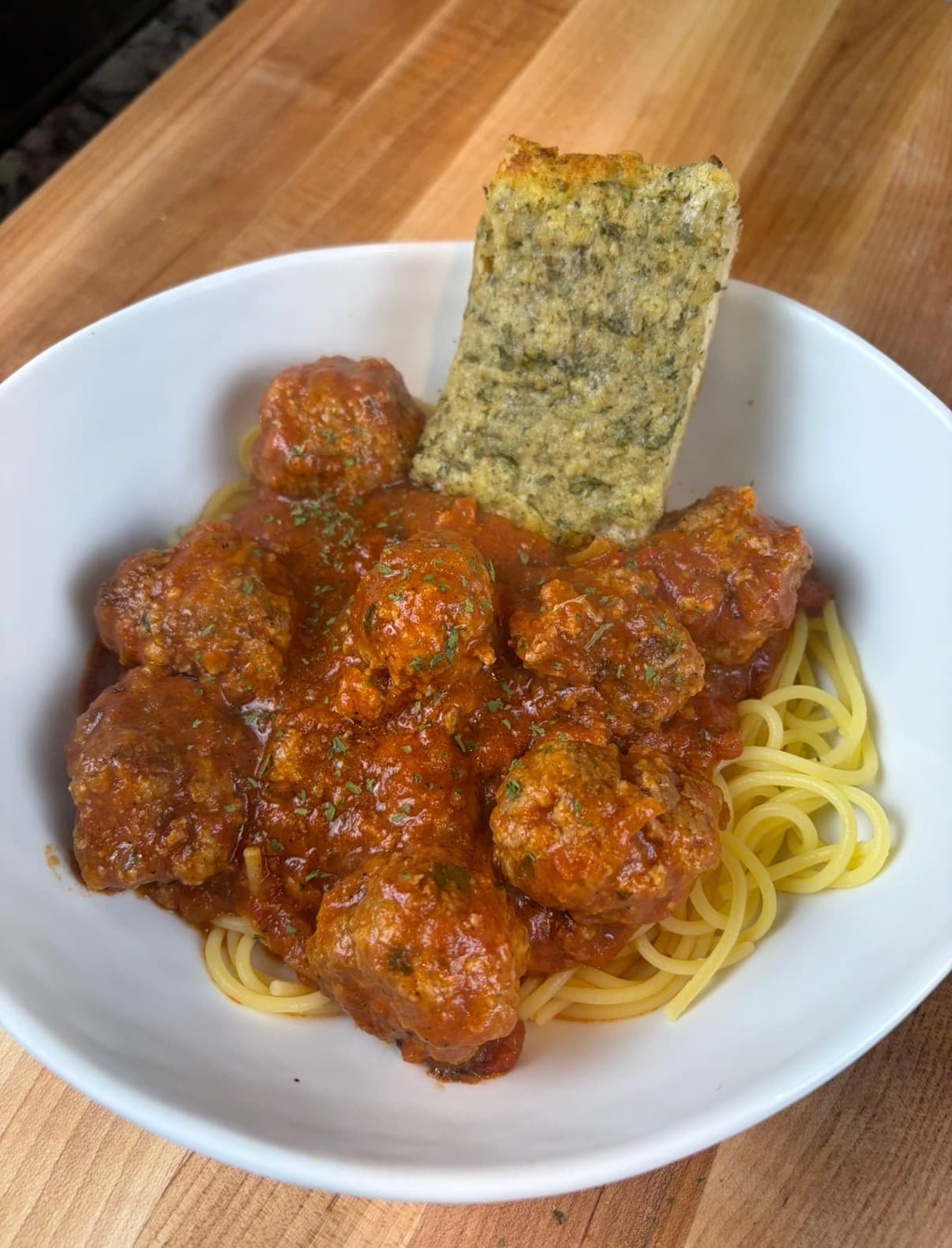 Venison Spaghetti and Meatballs