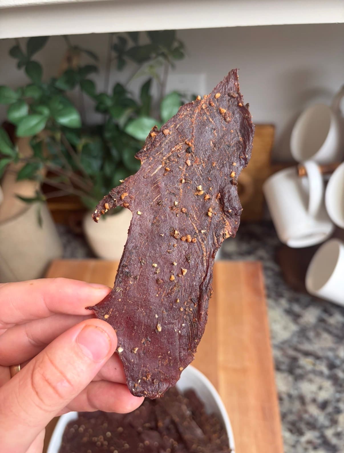 Black Pepper Venison Jerky (My personal favorite) 