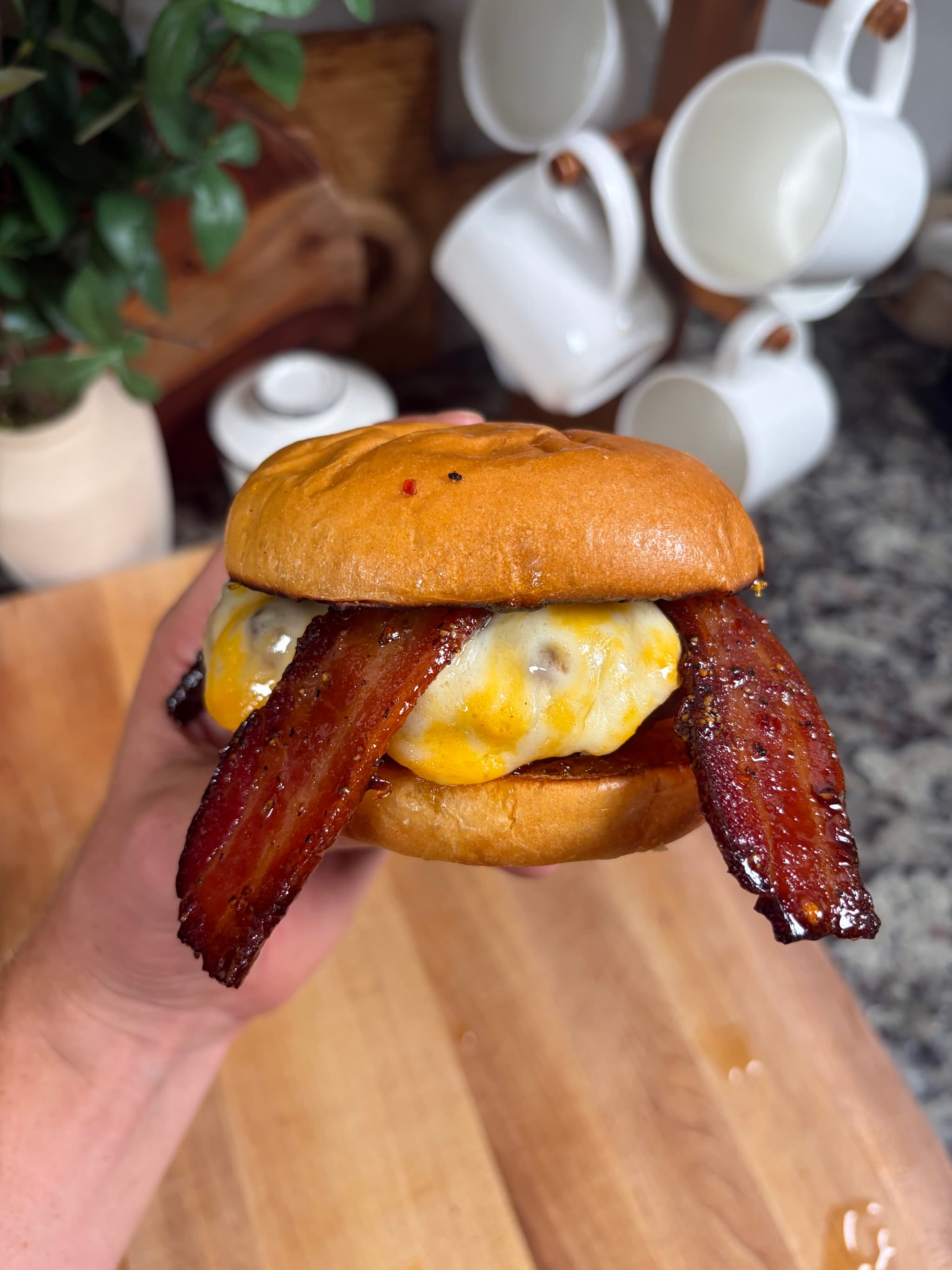 Venison Million Dollar Burger