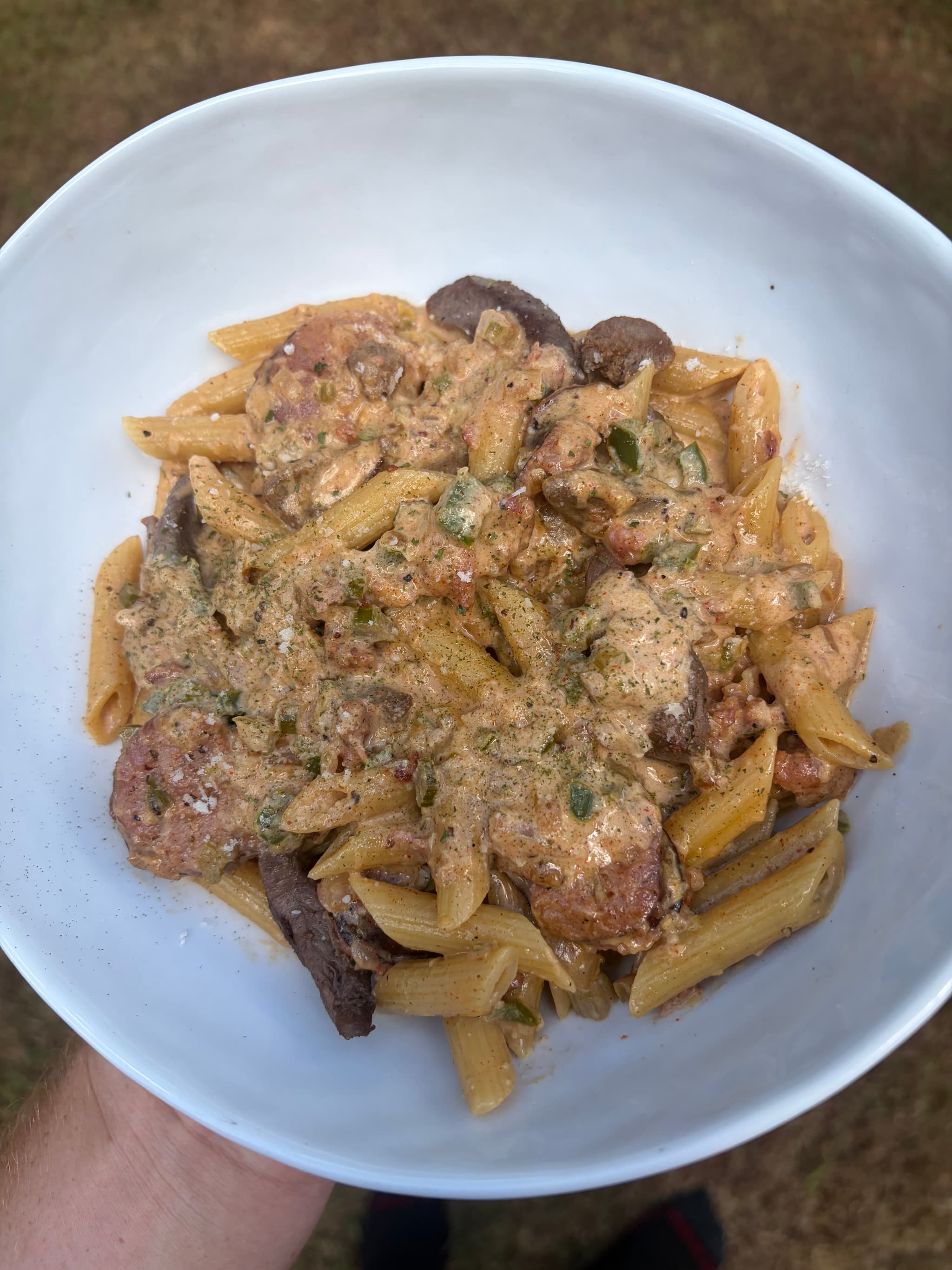 Dove Cajun Pasta