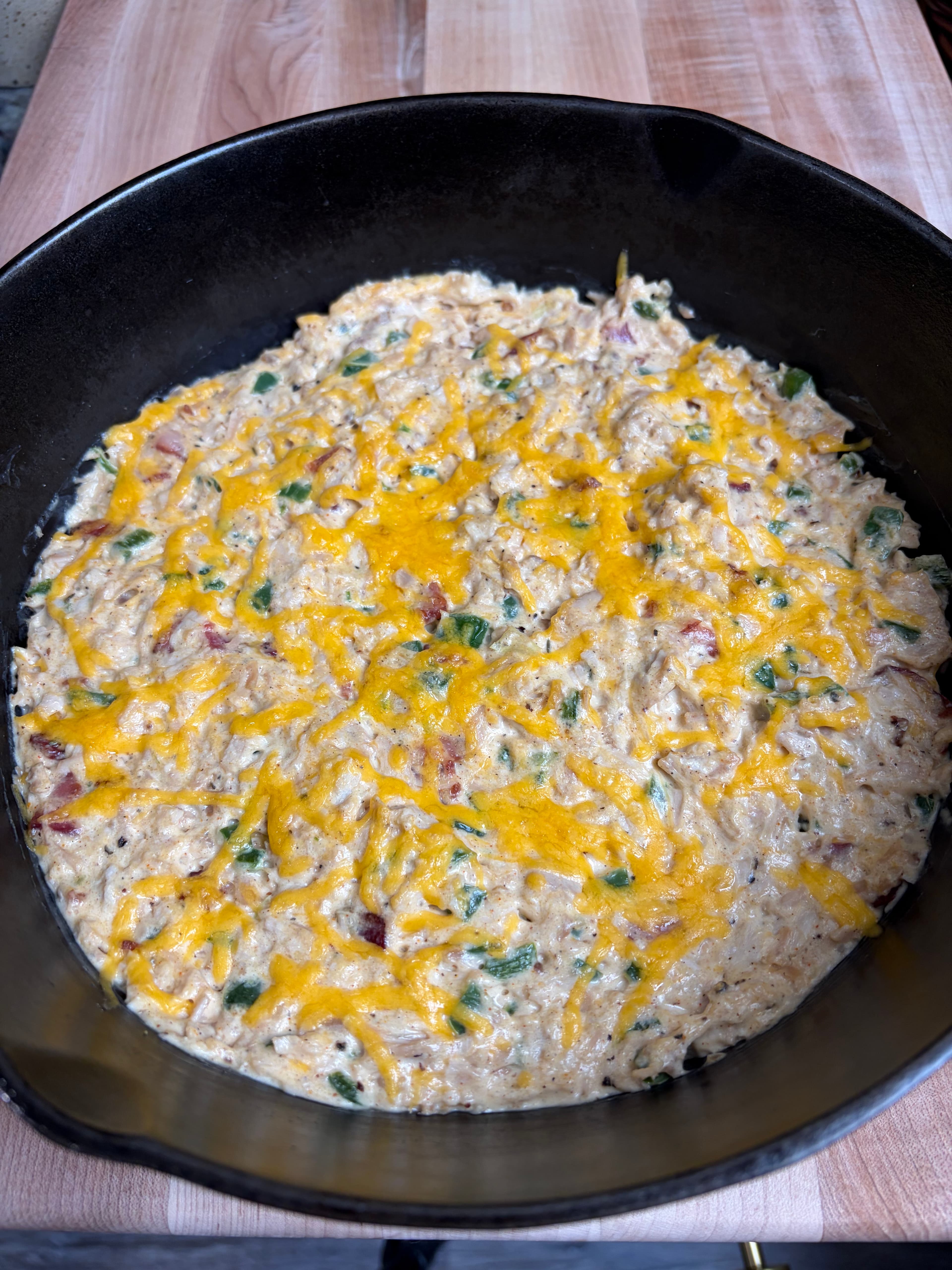 Wild Turkey Jalapeno Popper Dip