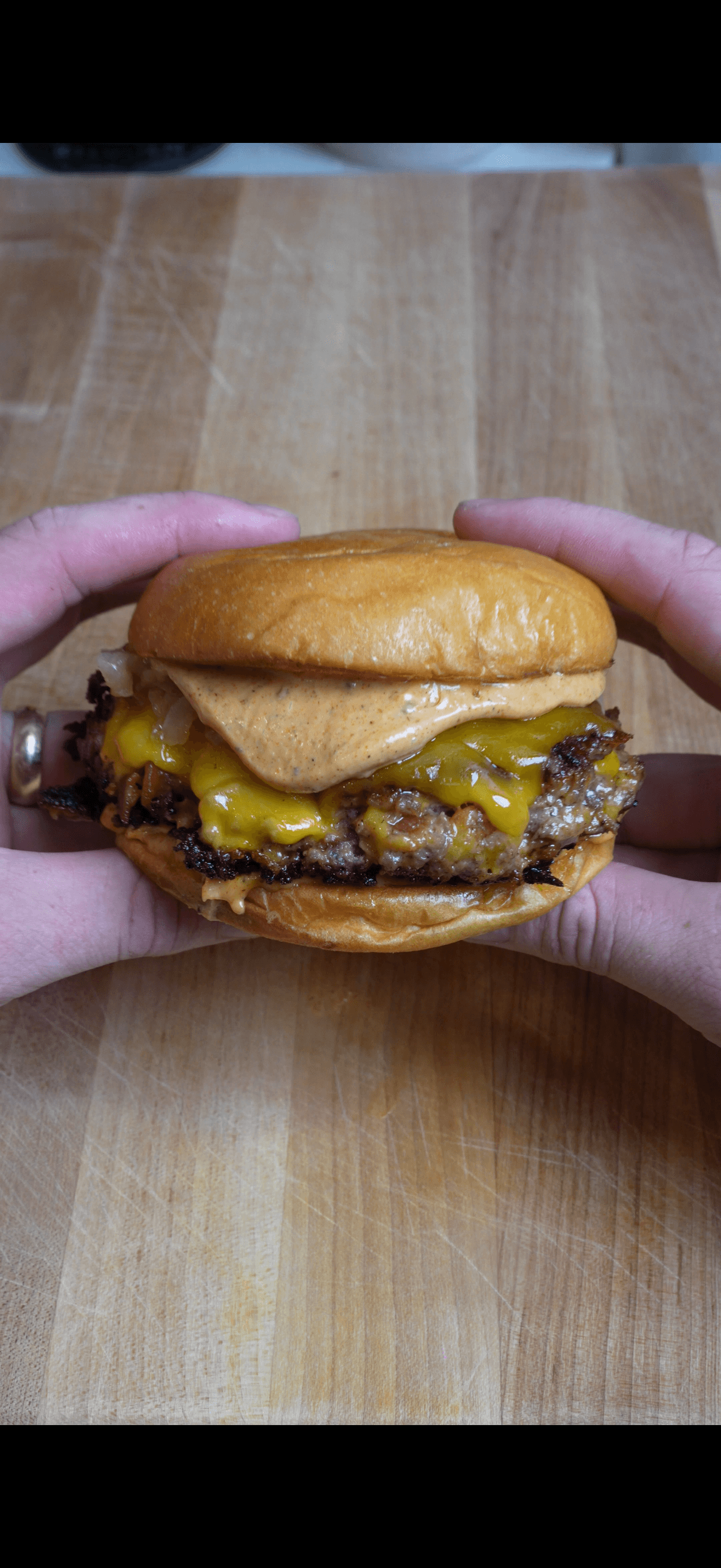 Venison Crack Burger