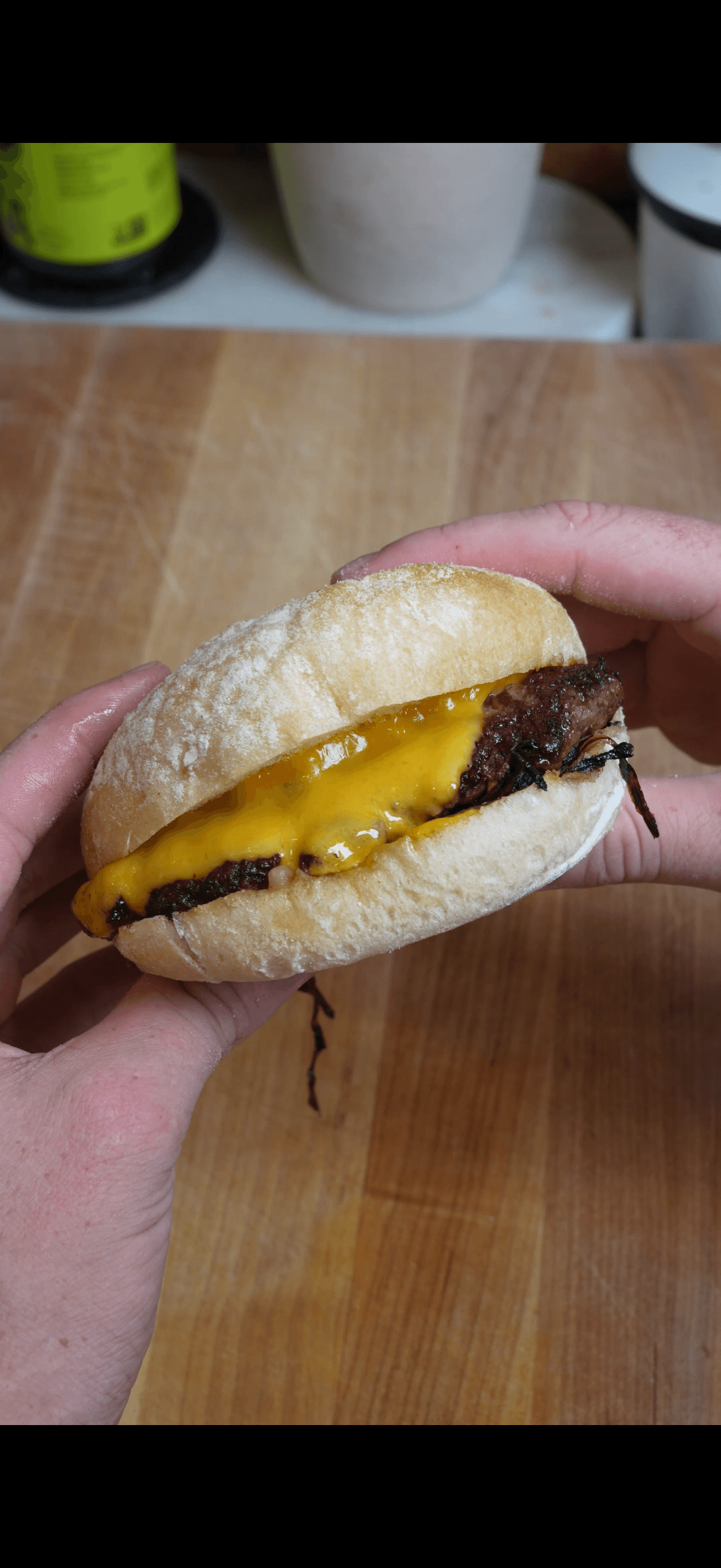 Venison Oklahoma Onion Burger