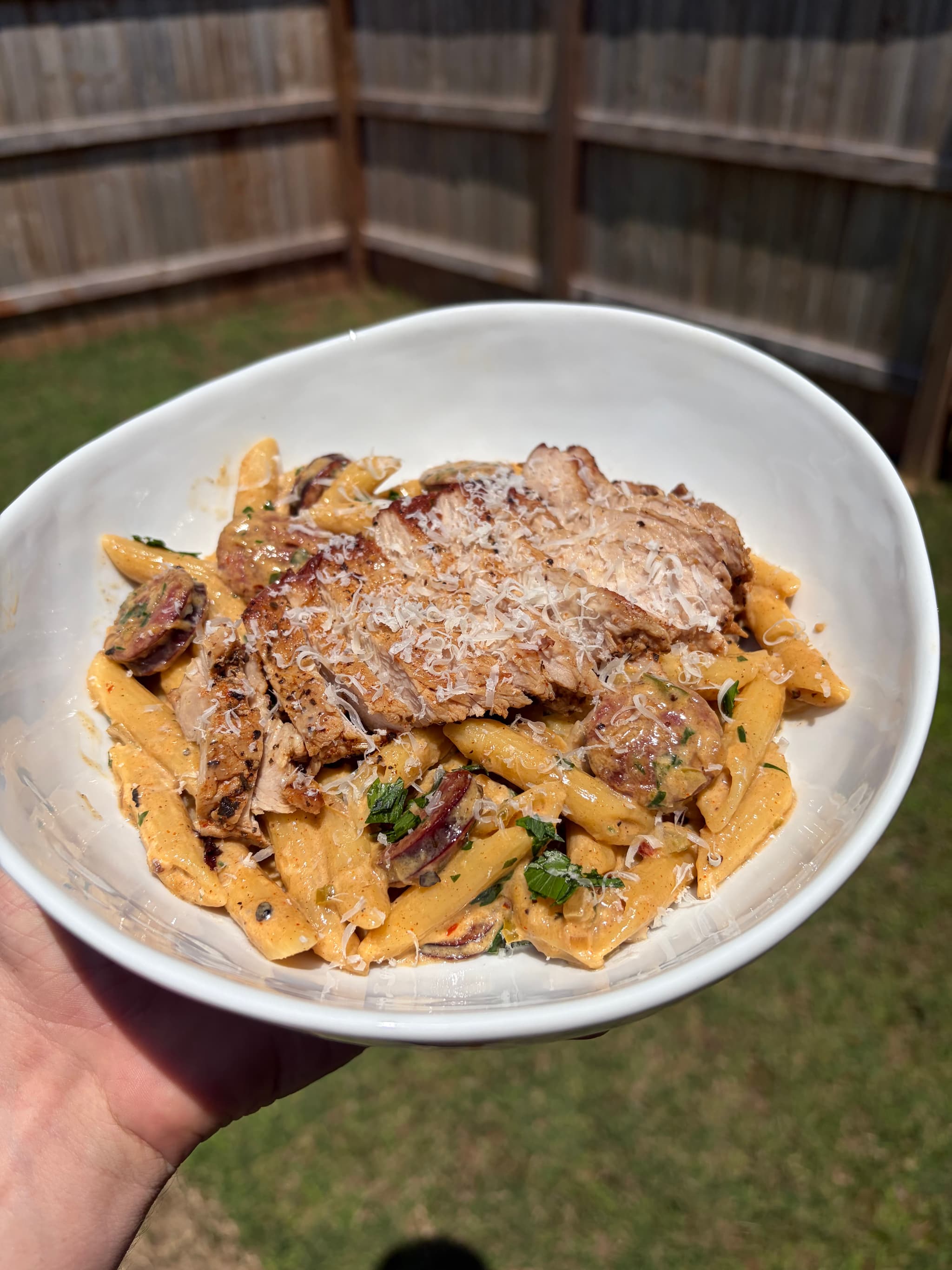 Wild Turkey Cajun Pasta