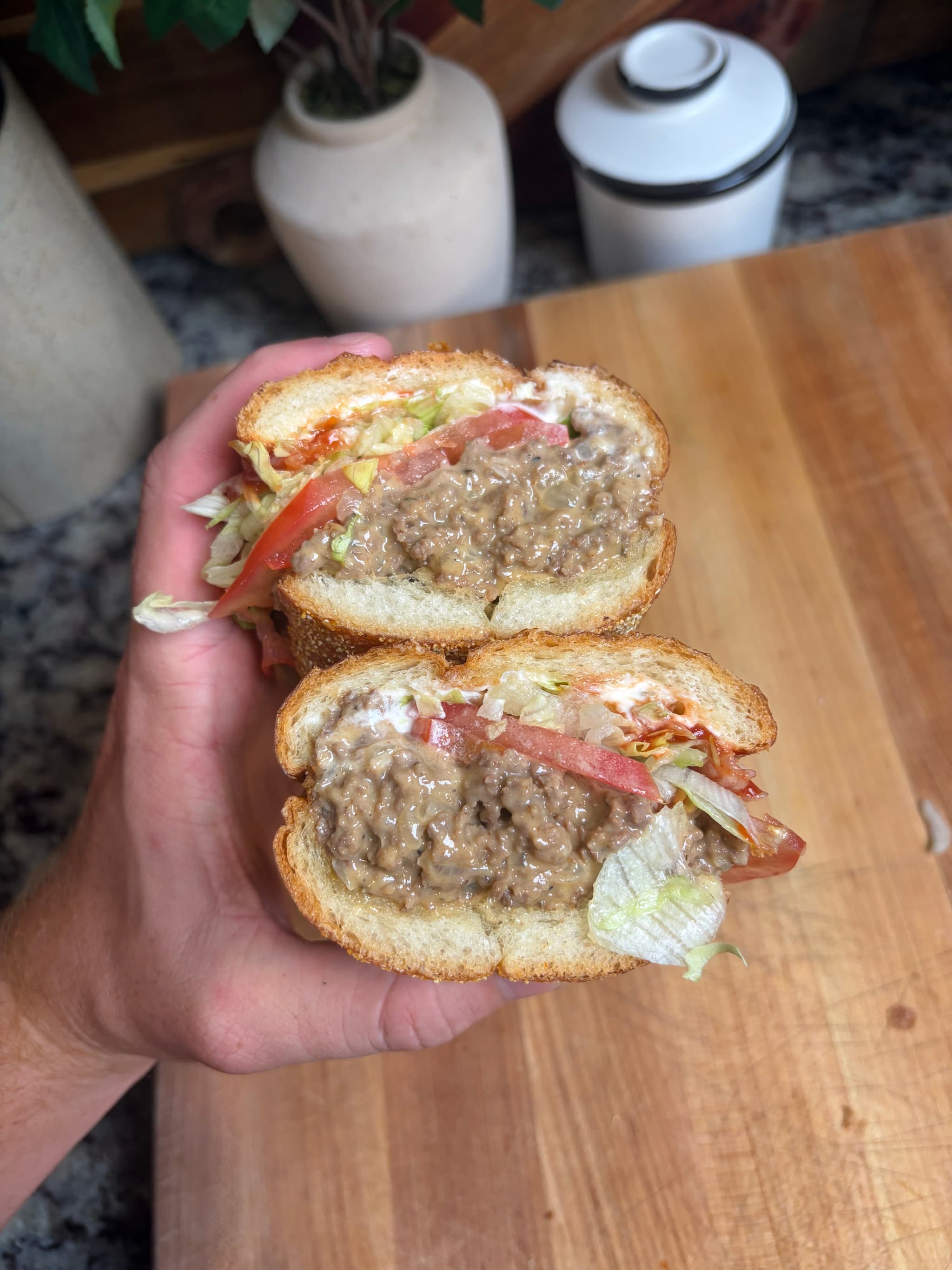 Venison Chopped Cheese