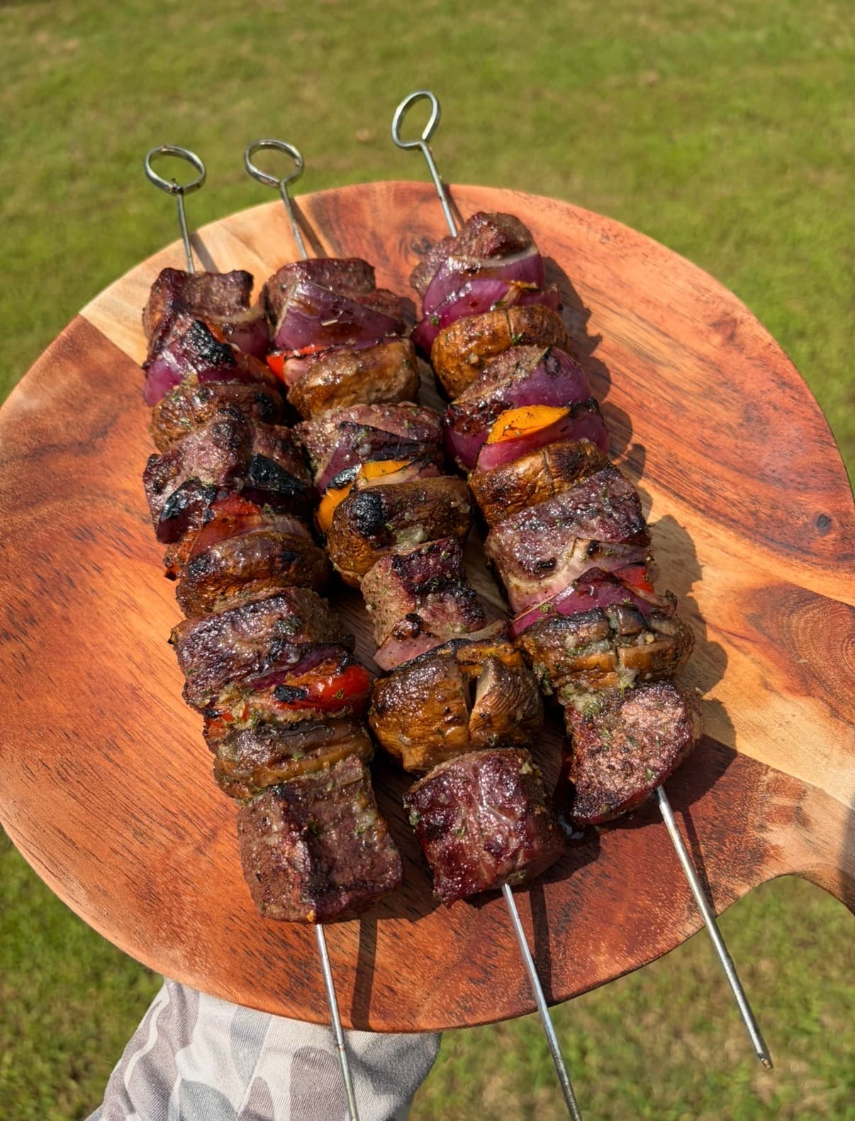 Venison Steak Kabobs