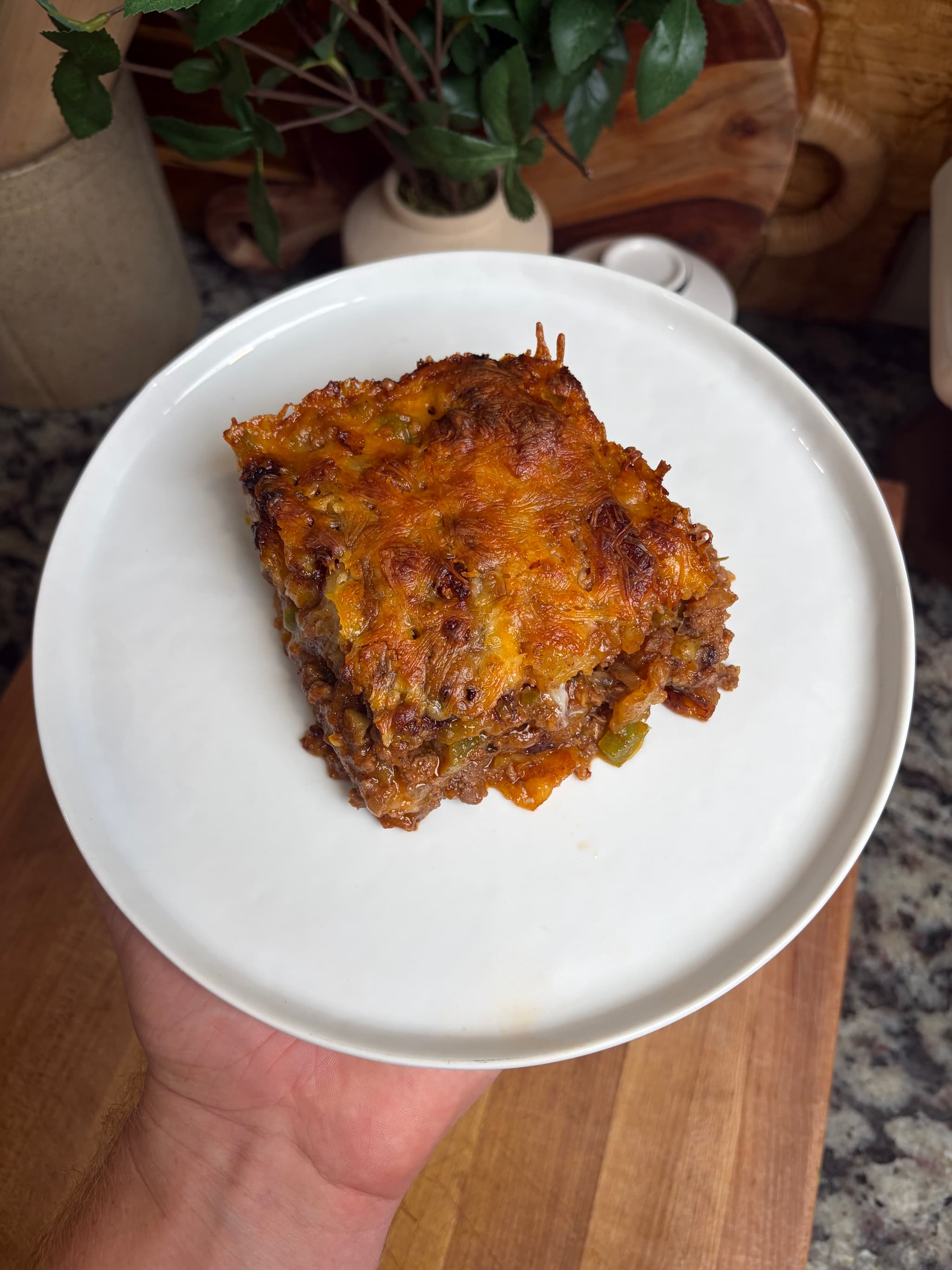 Venison Plantain Pastelón