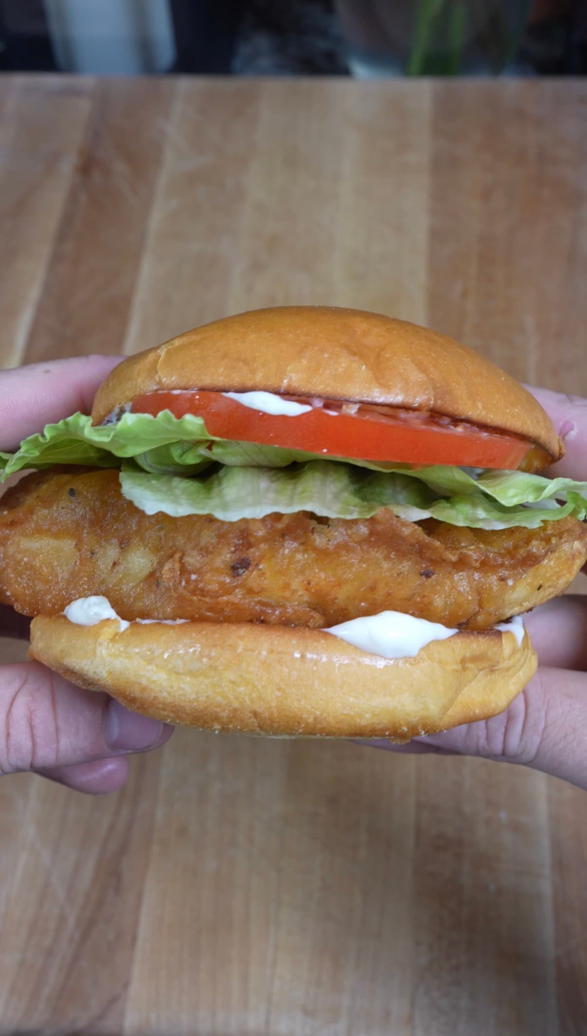 Fried Grouper Sandwich
