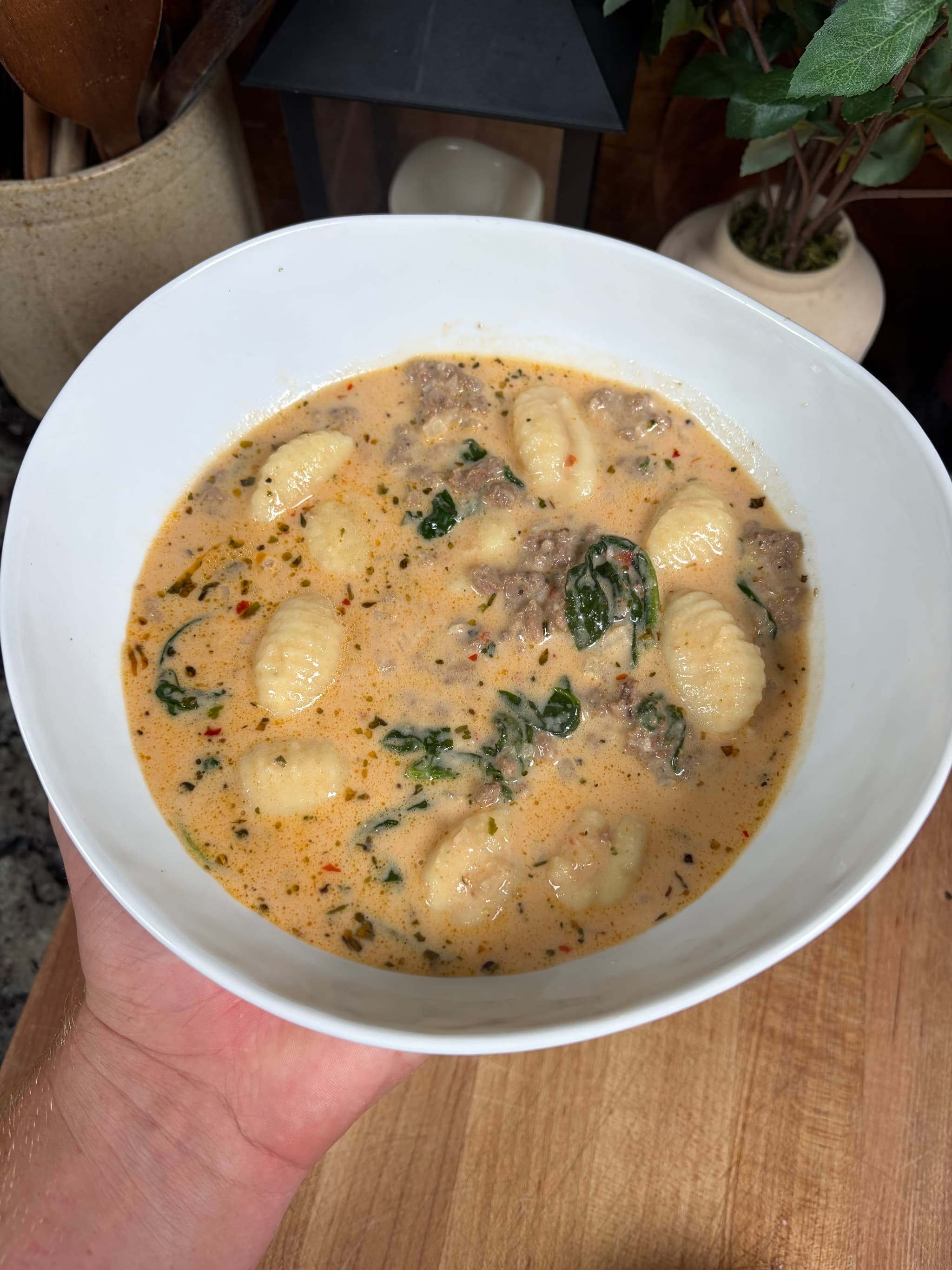 Venison Gnocchi Soup