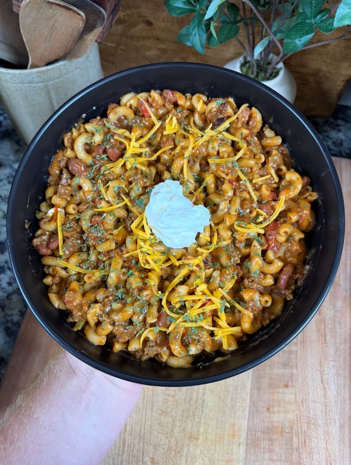 Venison Chili Mac