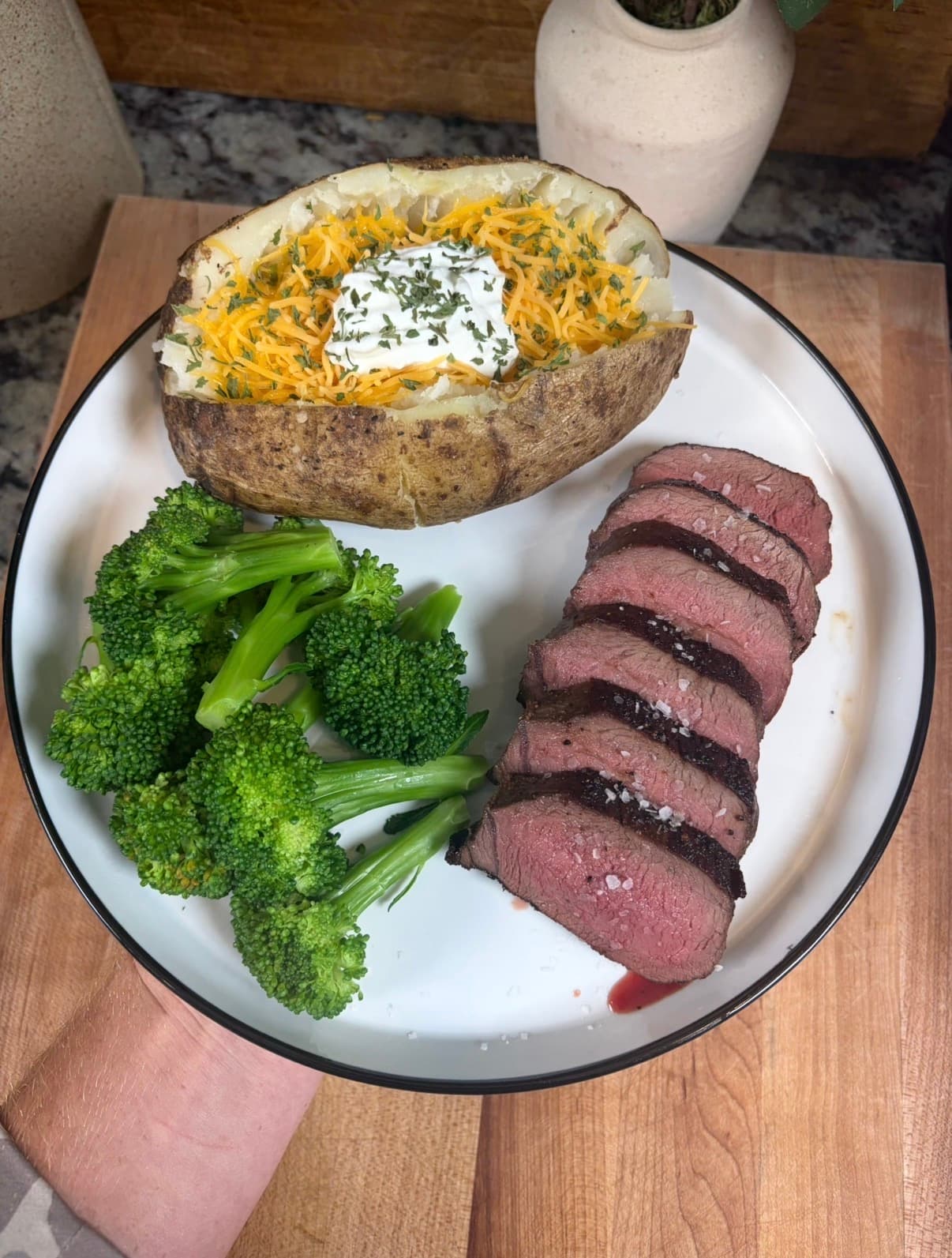 Reverse Seared Venison Backstrap